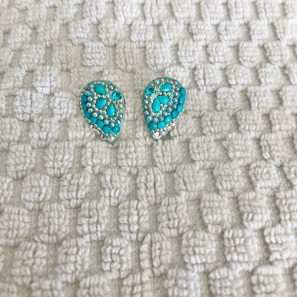 Jewelry - Turquoise Sterling Silver Earrings